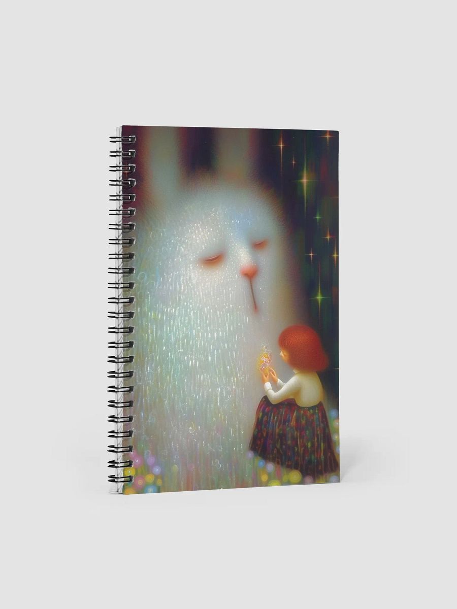 Whimsical Glow Spiral Notebook product image (1)