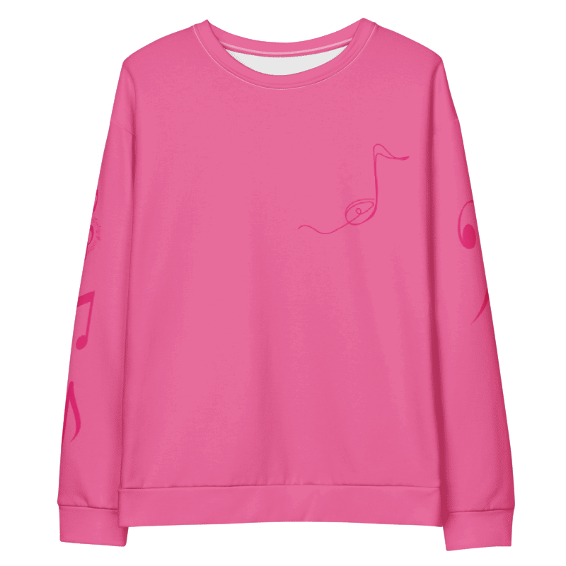 Band Geeks Rule Sweatshirt | Hot Pink product image (4)