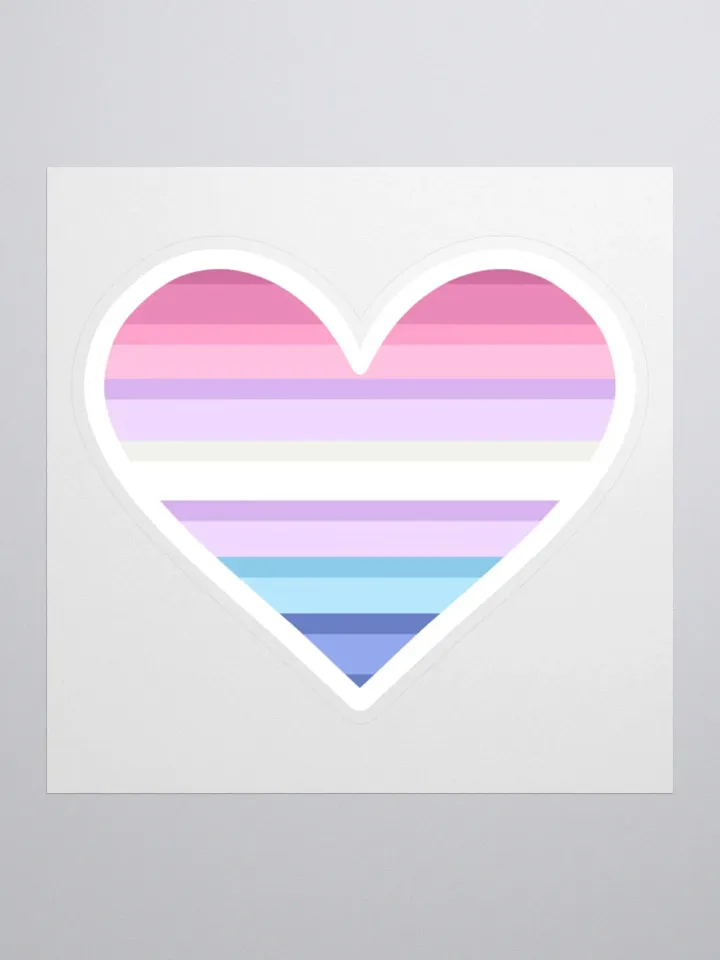 Bigender Pride Sticker product image (1)