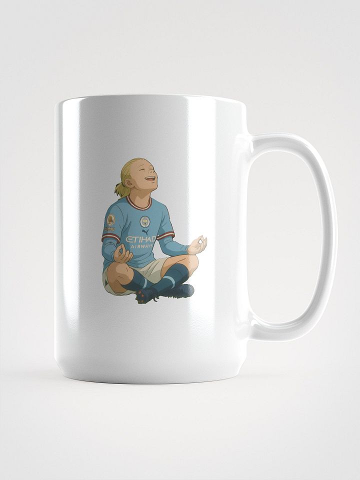 Glossy Mug - Erling Haaland Goal Celebration - Manchester City (Various Colours) product image (1)