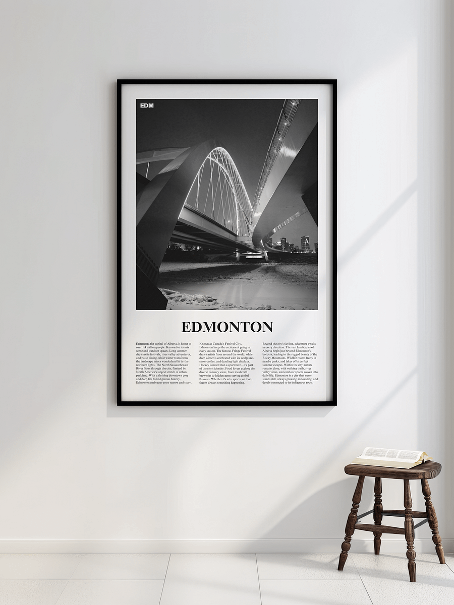 Edmonton 01 Newspaper Poster product image (12)