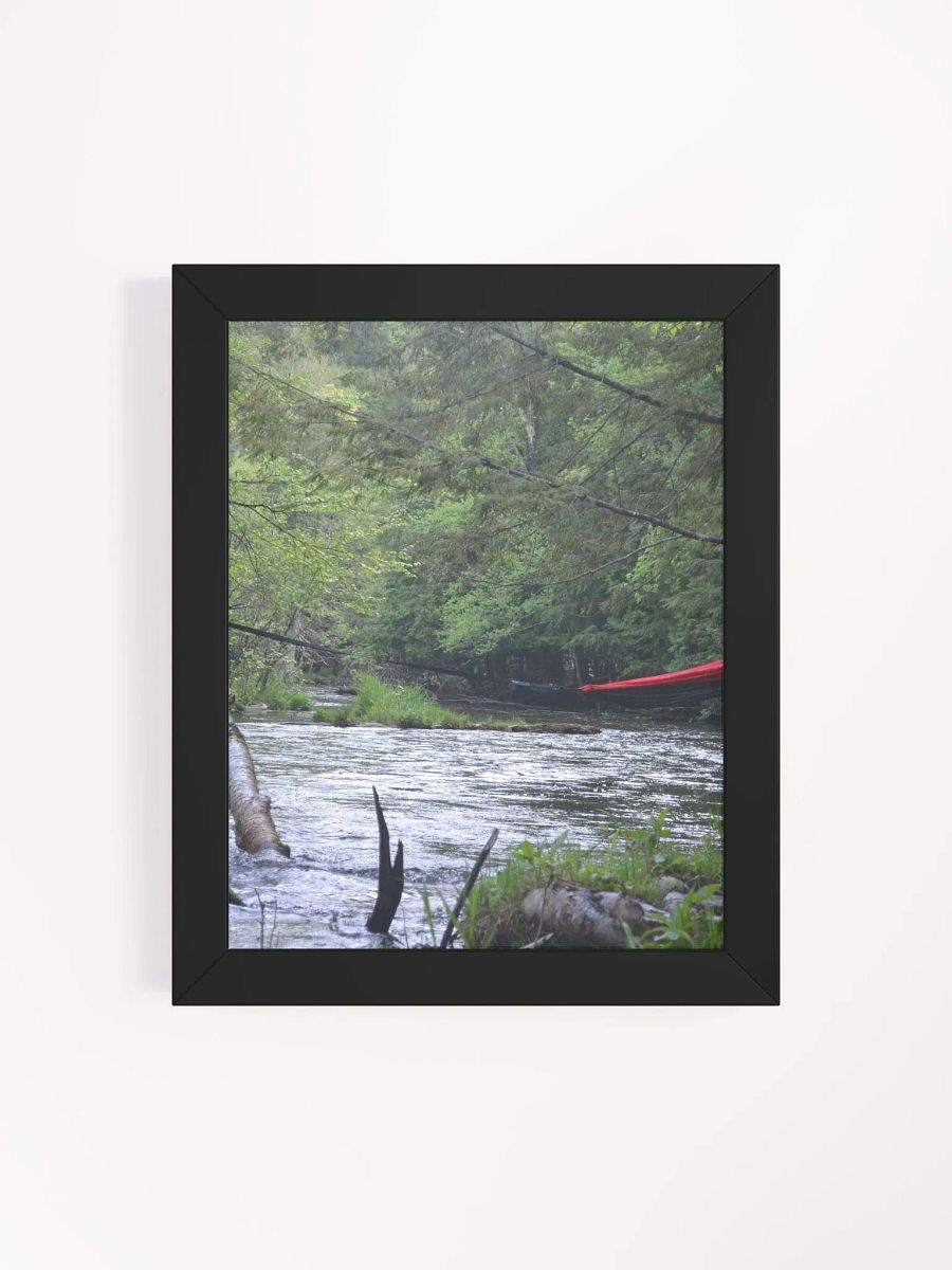 Hammock by the River High Quality Matte Poster product image (4)