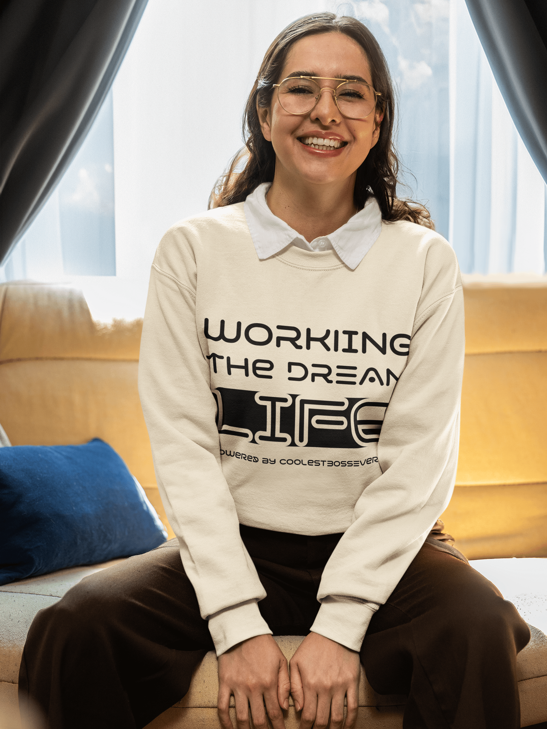 Coolest Boss Ever | Cotton Heritage Unisex Premium Sweatshirt | Ultimate Comfort & Boss-Level Style product image (4)