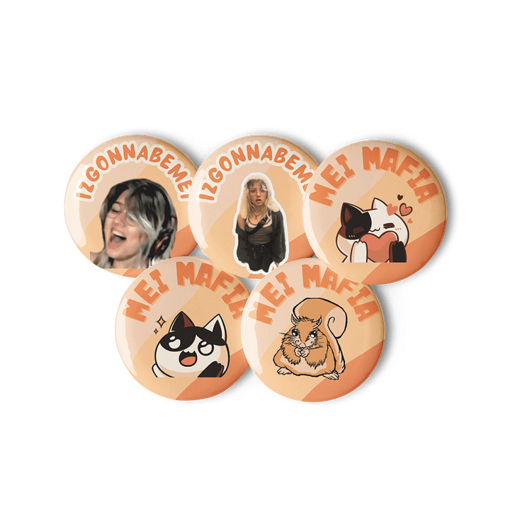 MEI MAFIA Pin Button Set product image (3)