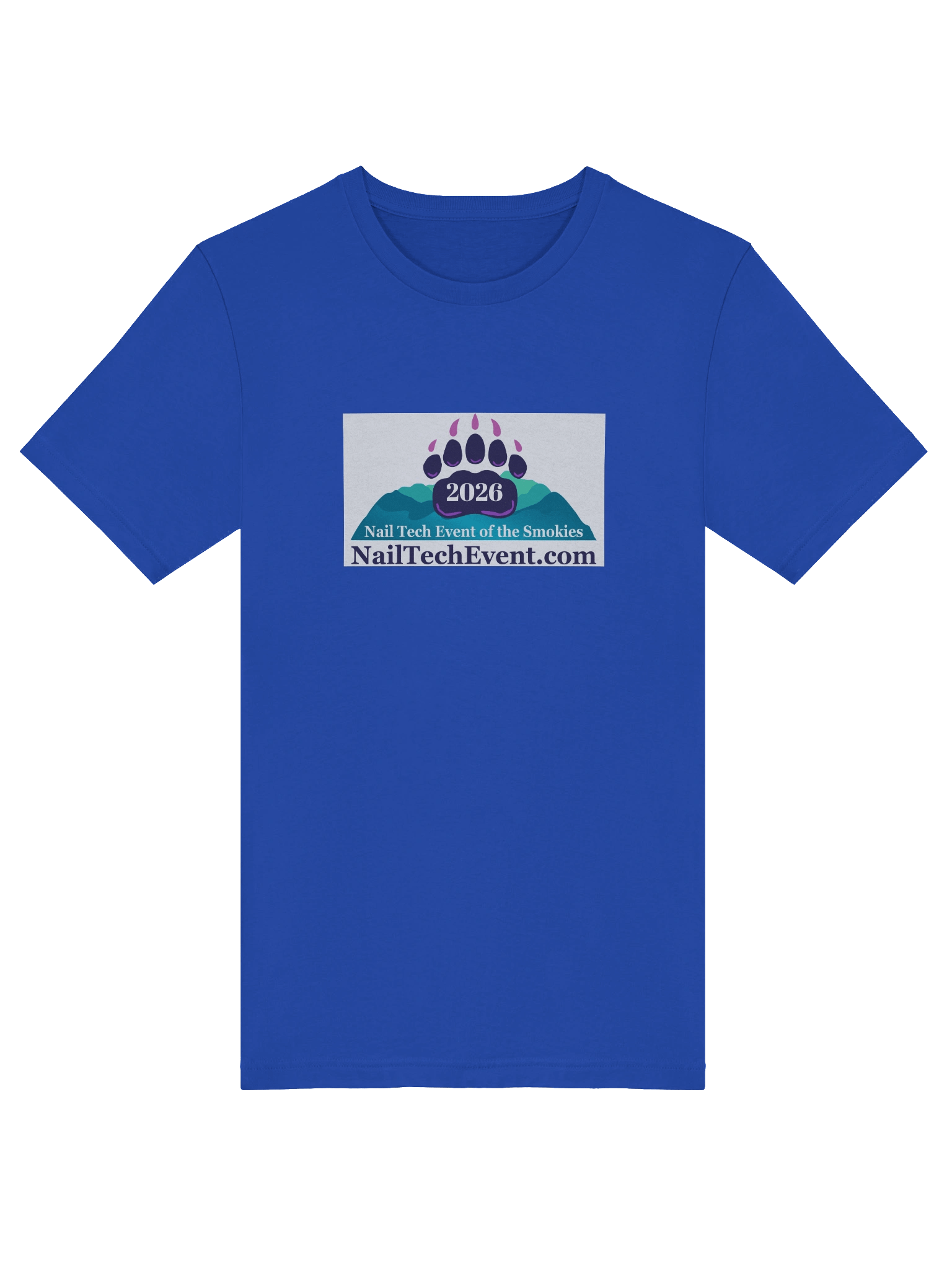 2026 Smokies Nail Show Tee (white logo) product image (5)