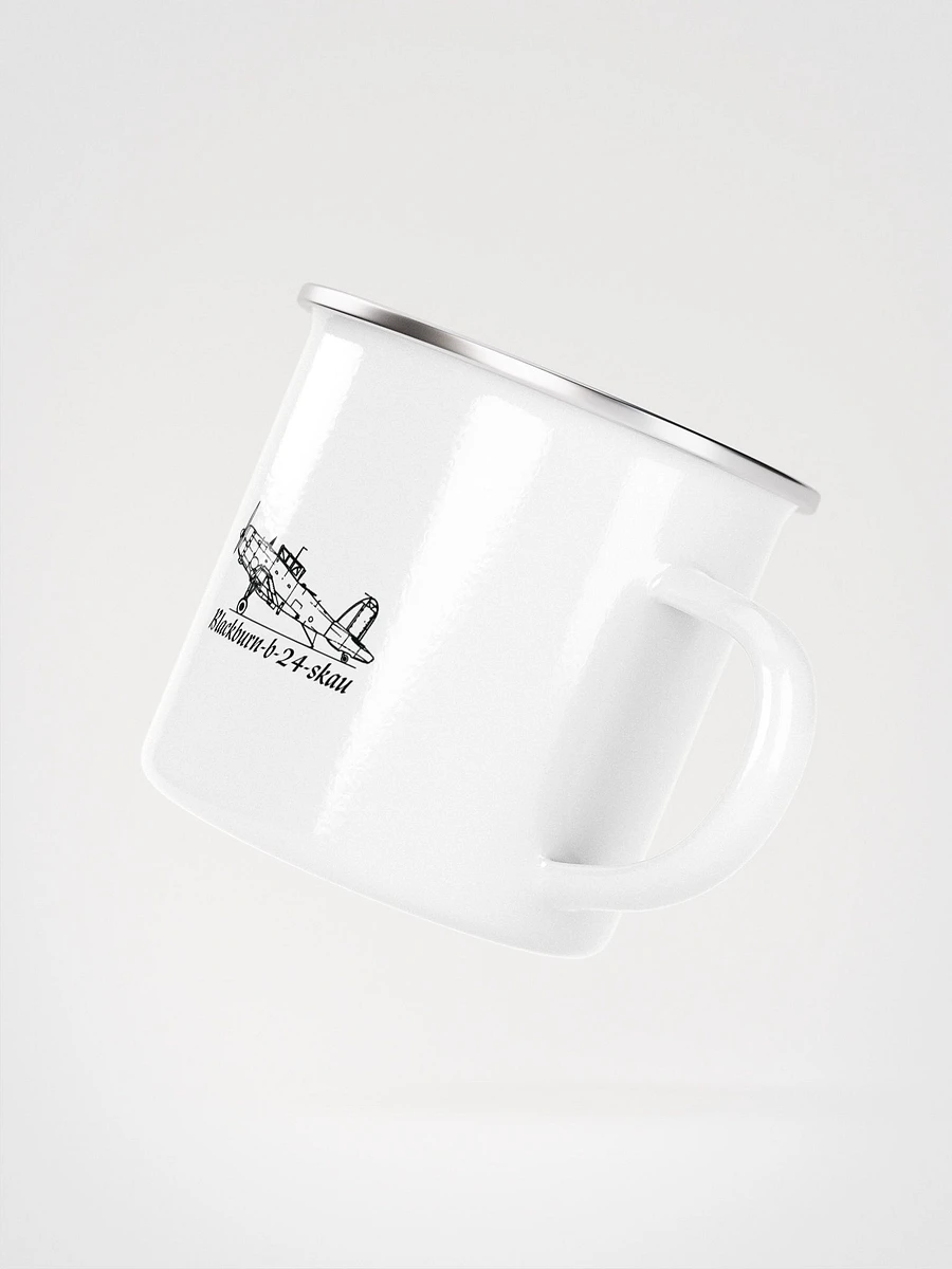 Blackburn b 24 skau Aircraft. Adventure Awaits Enamel Mug product image (3)