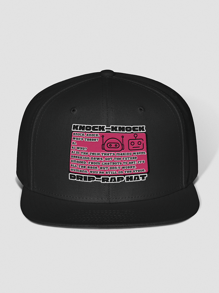AI Knock-Knock Snapback Cap product image (4)