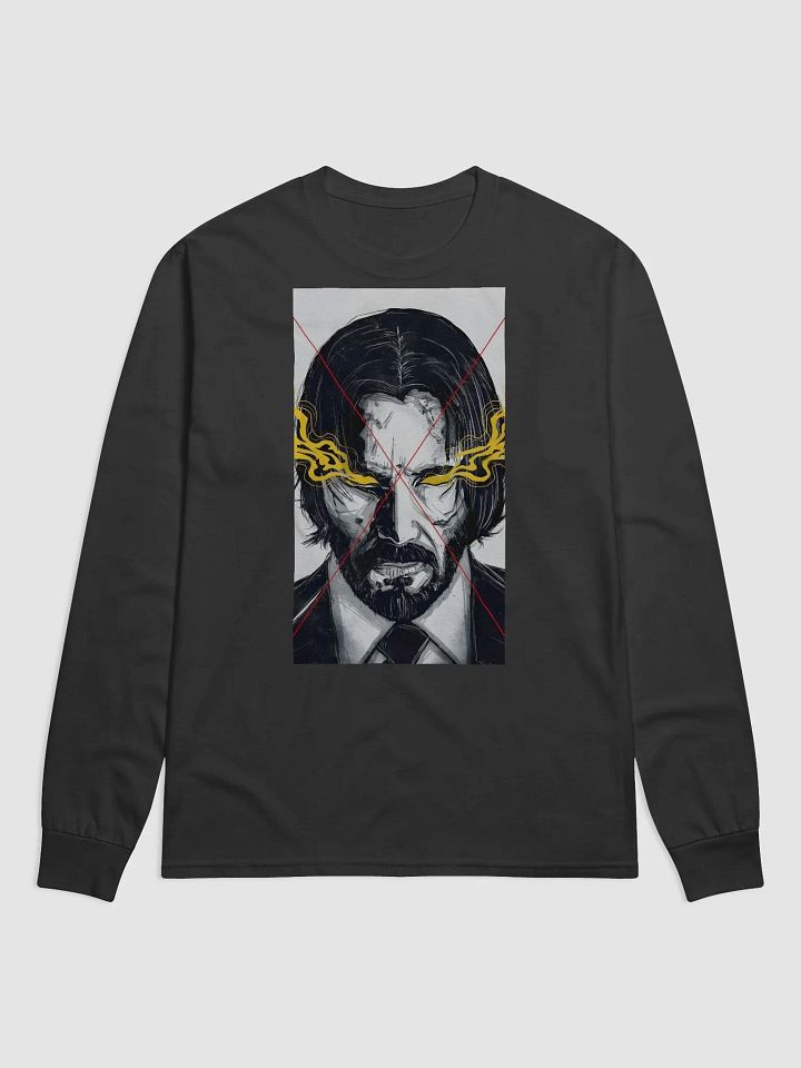 Flame-Eyed John Wick Long Sleeve product image (1)