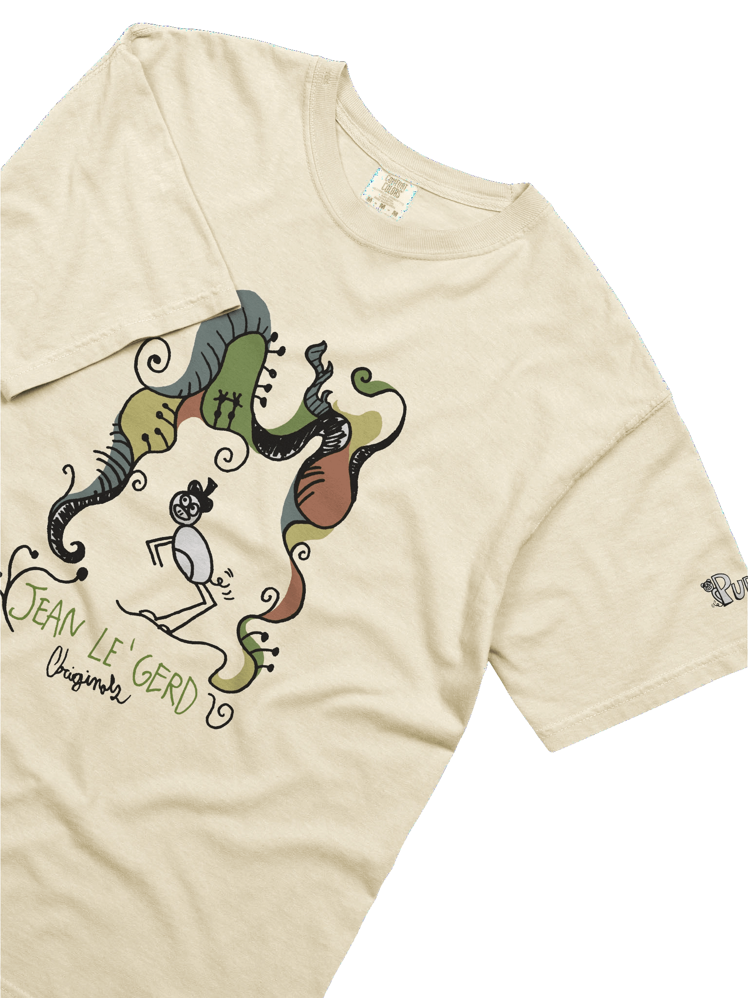 'Jean Le'Gerd' Pupsies! Heavyweight T-Shirt product image (5)