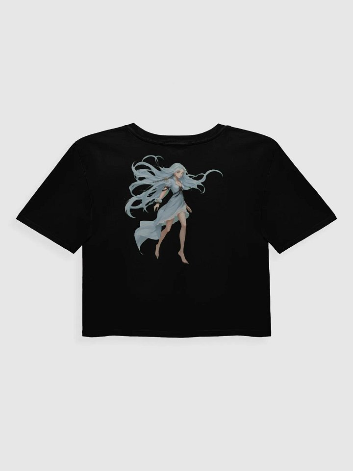 Flowing Blue Anime Crop Top product image (9)