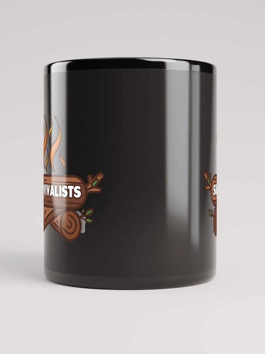 Survivalists Black Glossy Mug product image (5)