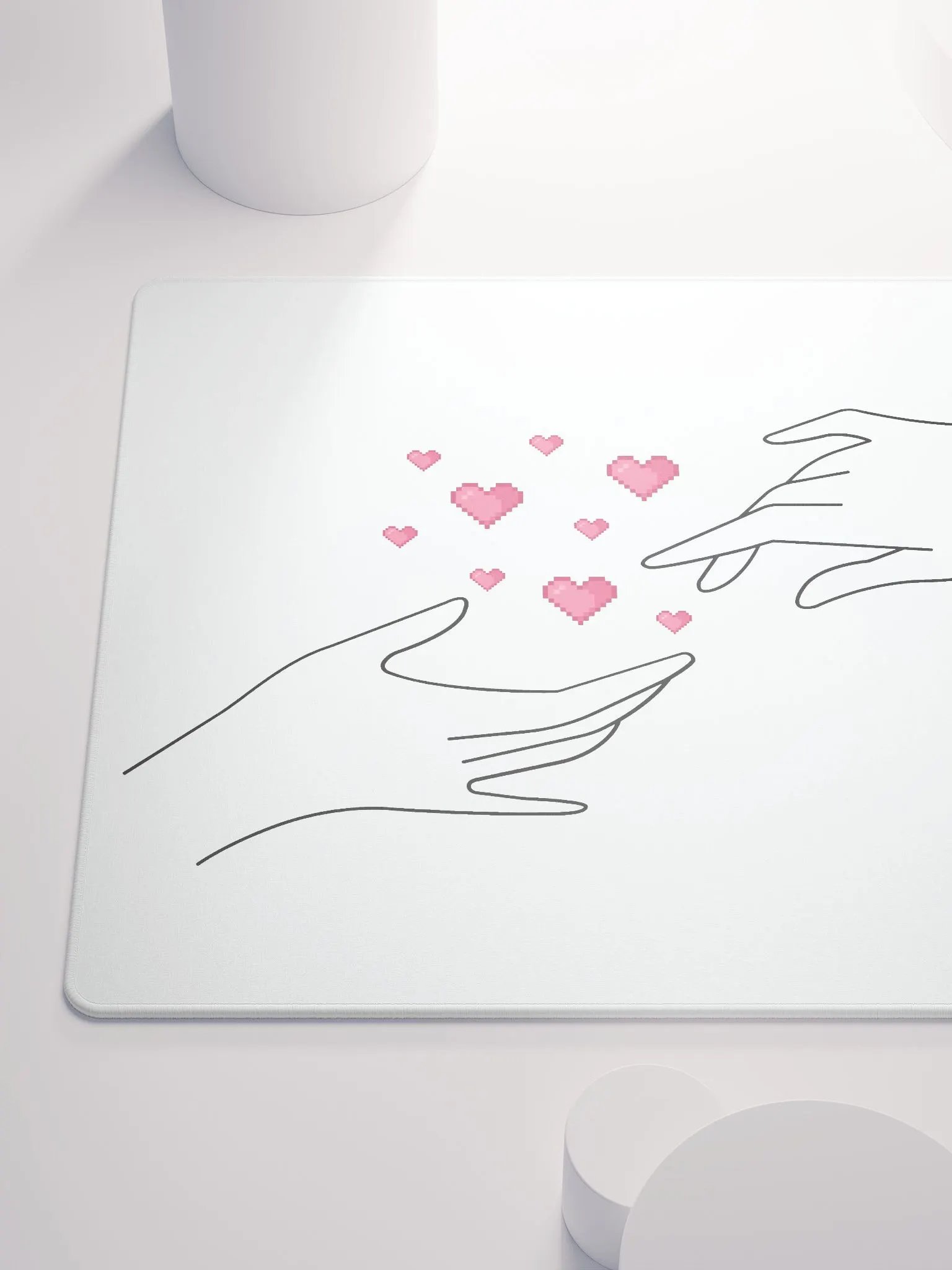 Separated By Pixels Mouse Pad product image (6)