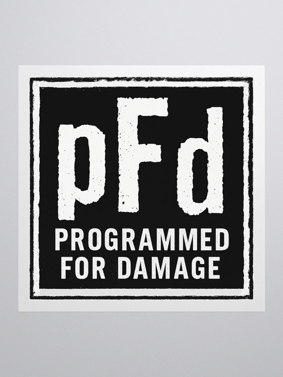 P.F.D. "Too Sweet" Sticker product image (1)