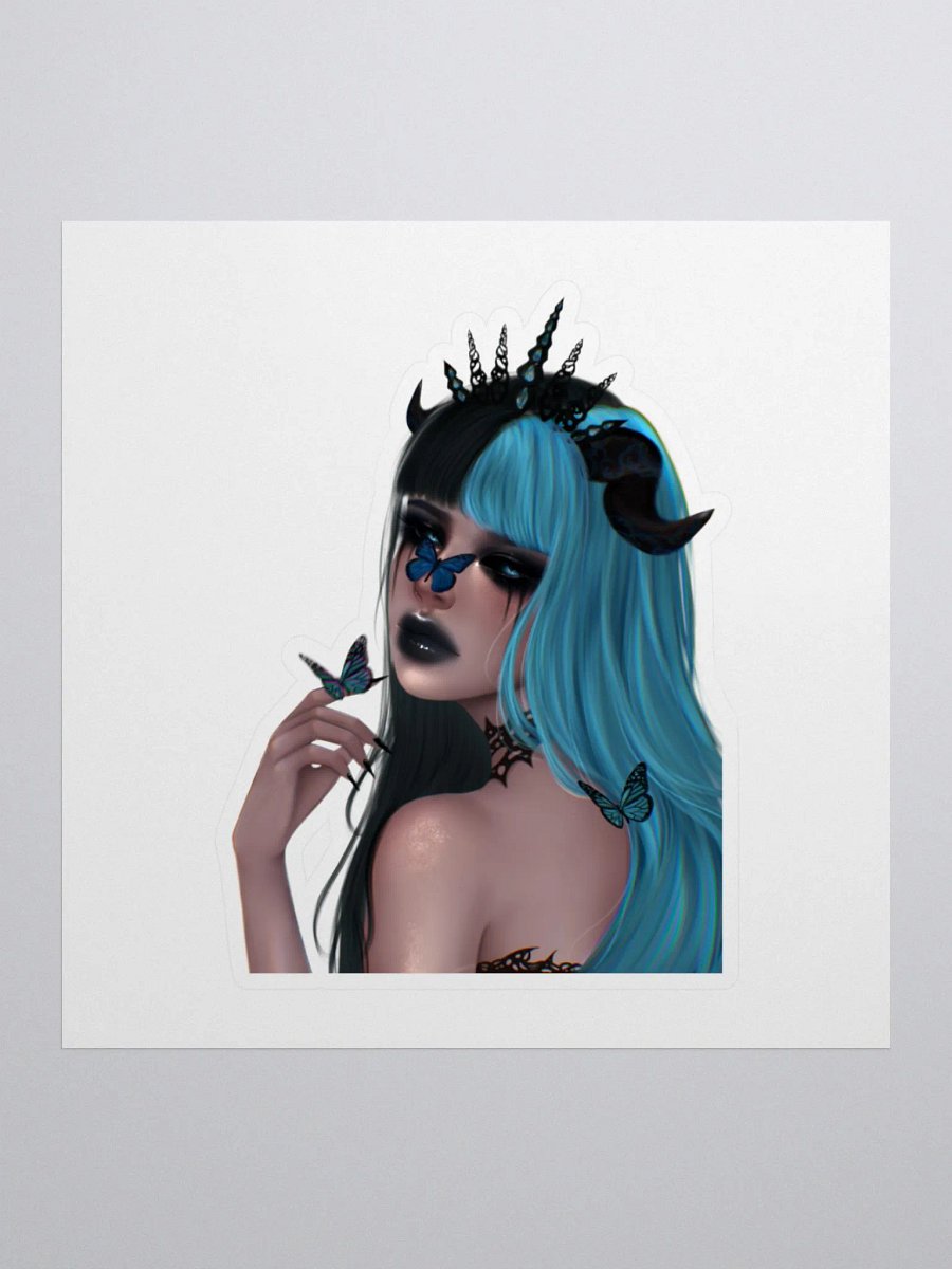 Midnight Monarch Sticker product image (1)