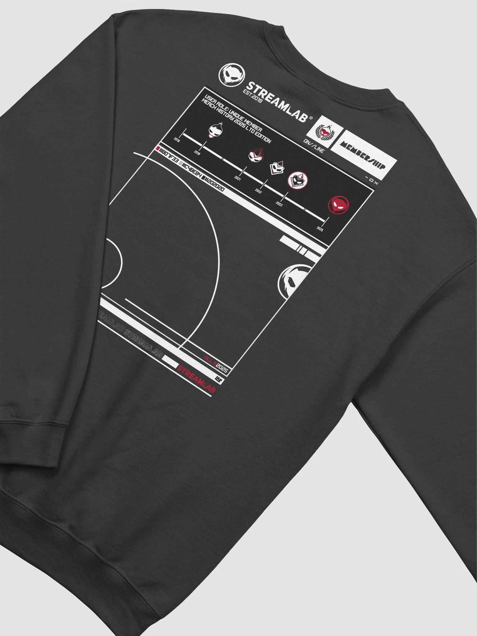 Timeline ( Dark Mode ) Sweatshirt product image (4)