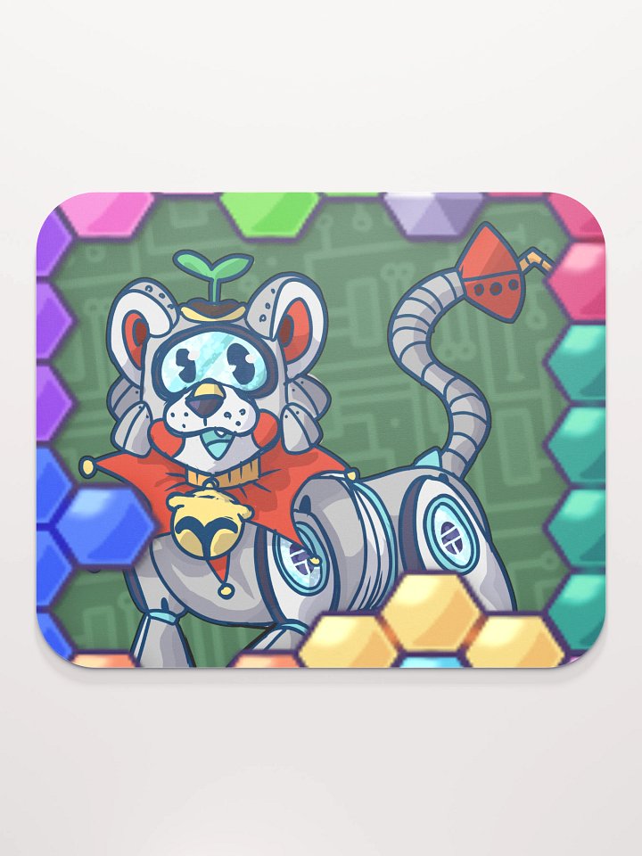 Hexagon Pixel Mouse Pad product image (2)