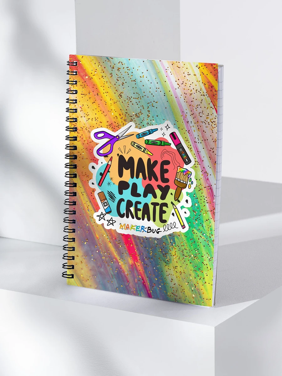 MAKE - PLAY - CREATE NOTEBOOK product image (3)
