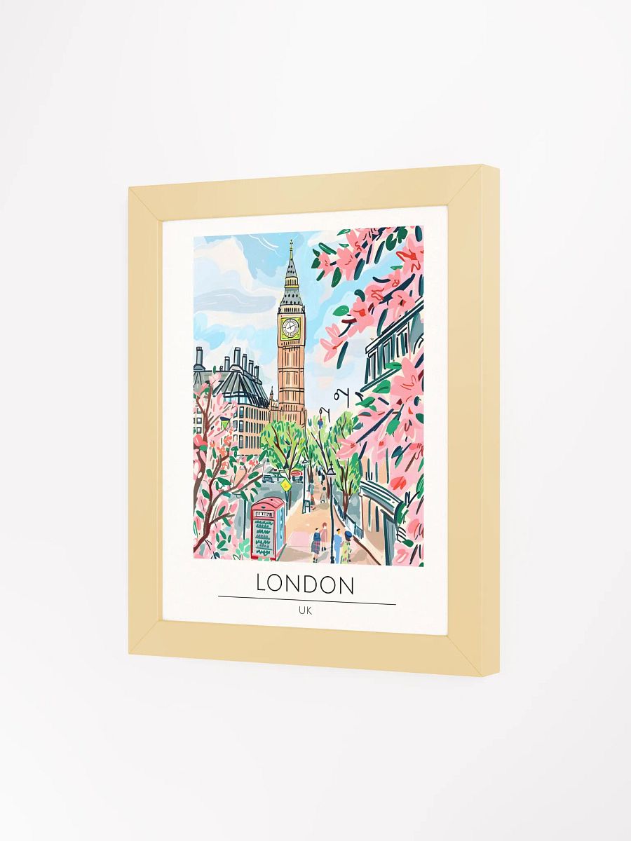London UK Framed Travel Poster product image (3)