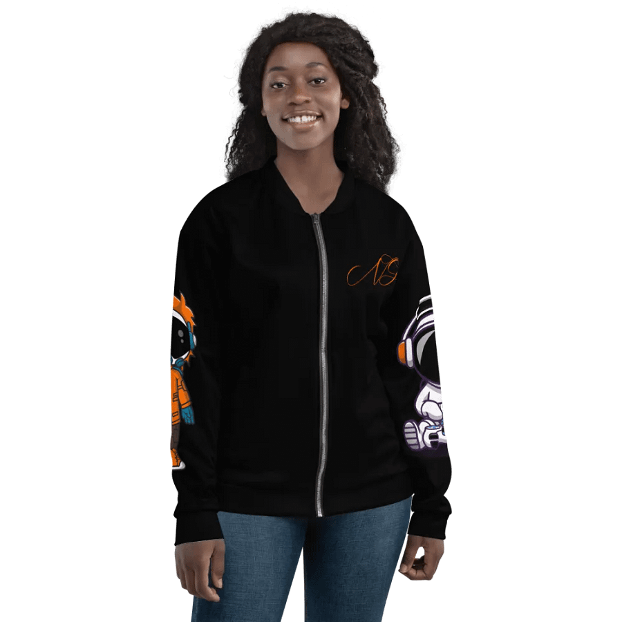 Noobs gaming bomber jacket product image (7)