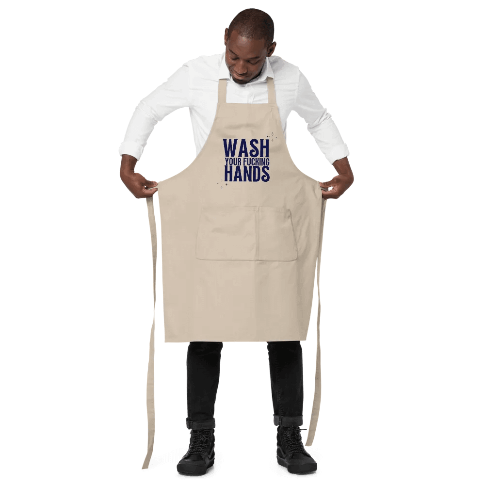 WASH YOUR FUCKING HANDS - APRON product image (2)