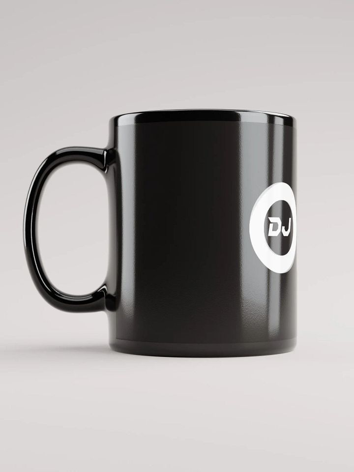 Dj One Black Glossy Mug product image (1)