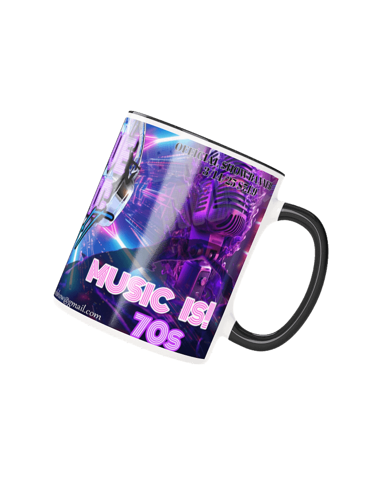 70s Groove Music Night Official Show Banner Ceramic Mug product image (7)