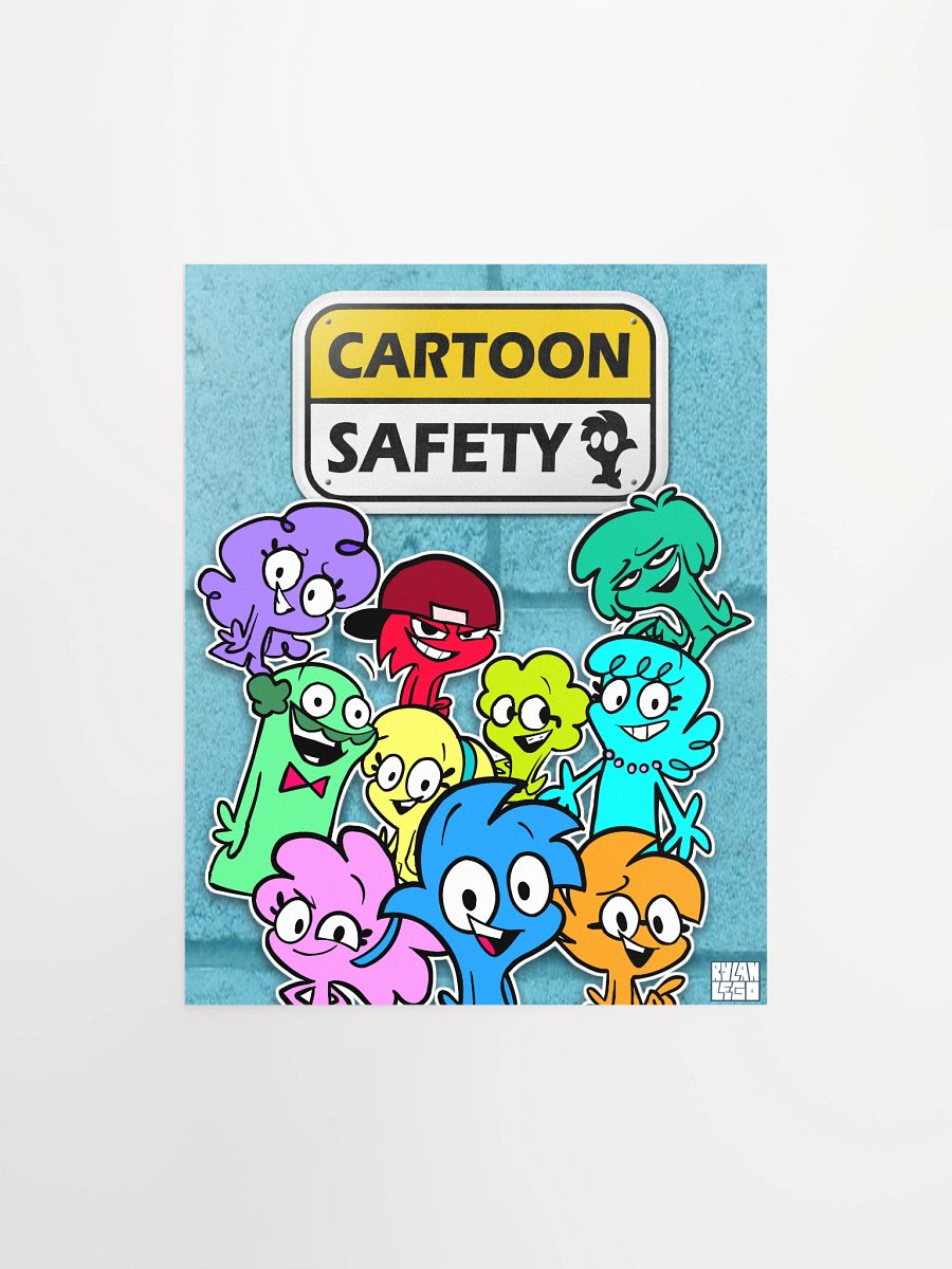 Cartoon Safety Poster product image (1)
