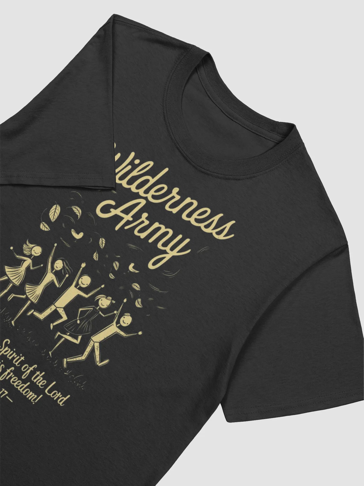 Wilderness Army Spirit-Filled Unisex Softstyle T-Shirt product image (3)