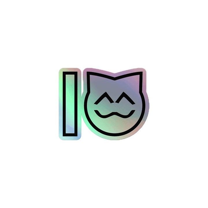 Cats are Liquid - 10th Anniversary Sticker product image (1)