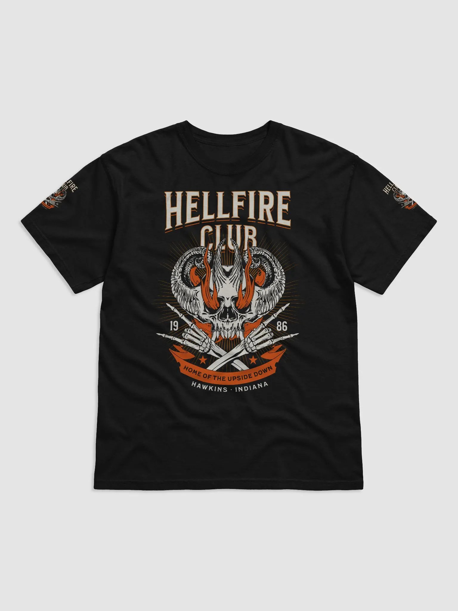 Hellfire Club Hawkins 1986 T-Shirt product image (1)