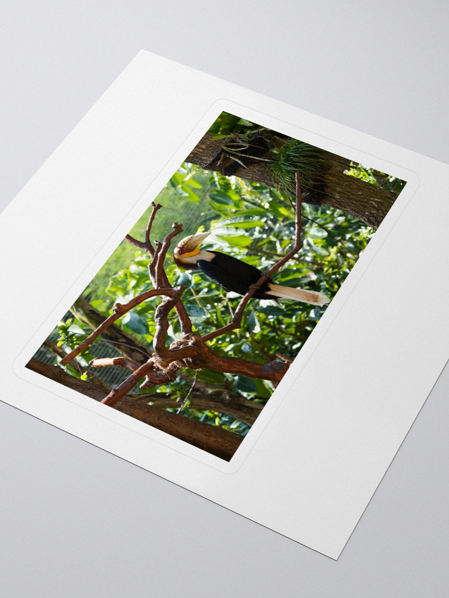 Vibrant Bird Kiss Cut Stickers product image (3)