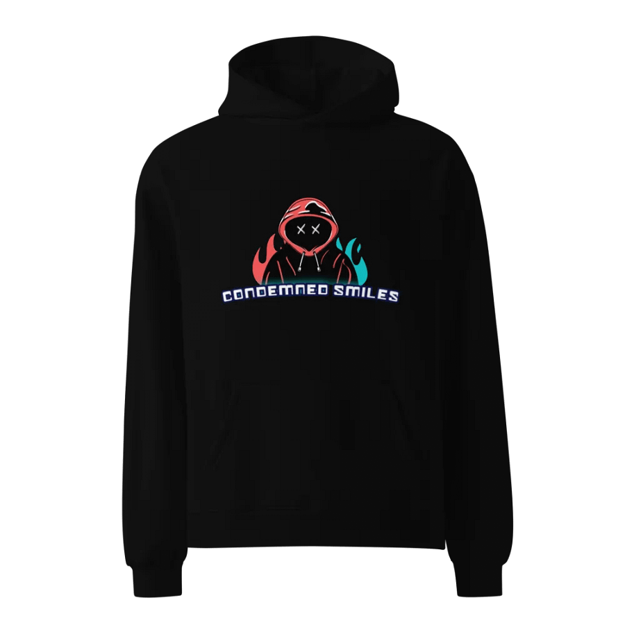 Condemned Smiles Logo + Slogan Hoodie product image (1)