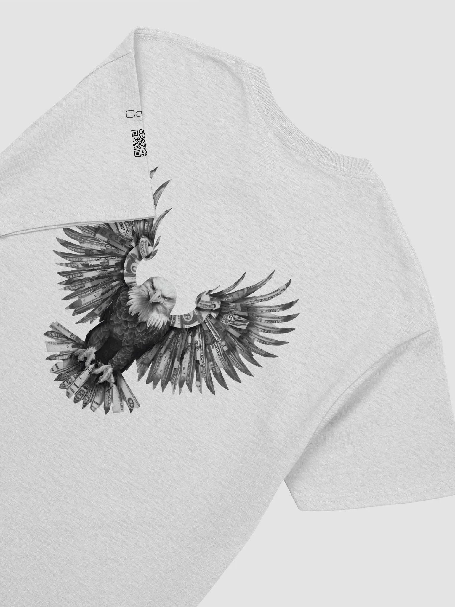 Bald eagle with feathers made from dollar bills product image (4)