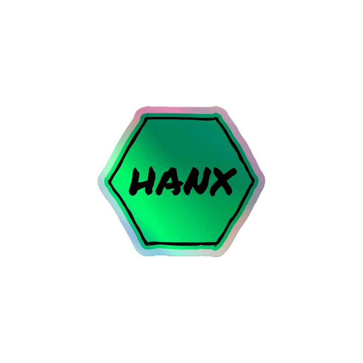 Hanxagon Greenout Holographic Sticker product image (1)