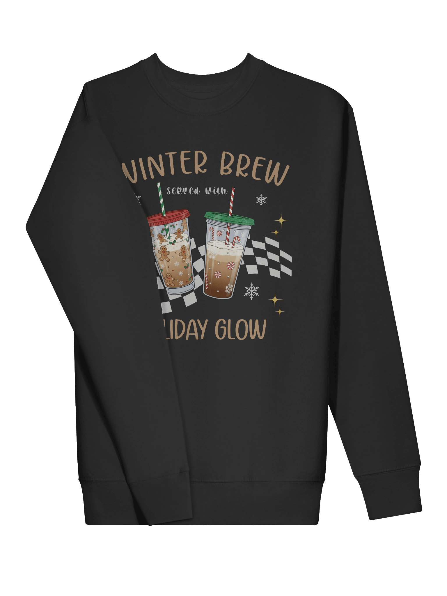 Winter Brew To Go – Festive Holiday Coffee Cup Design | Cozy Christmas Aesthetic Art product image (13)