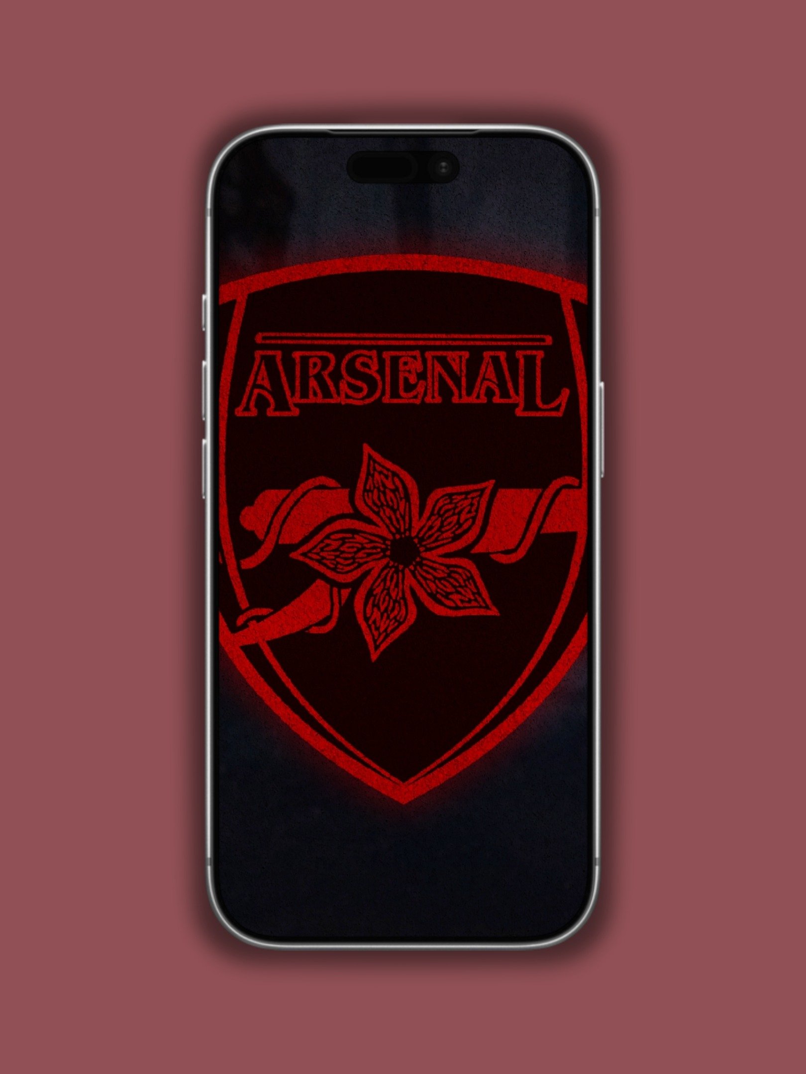 Arsenal × Stranger Things Wallpaper product image (1)