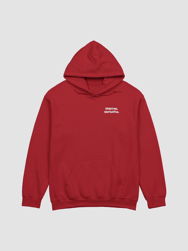HABITUAL INSTIGATOR (sm. lined design, #CB5F5F) classic hoodie product image (50)