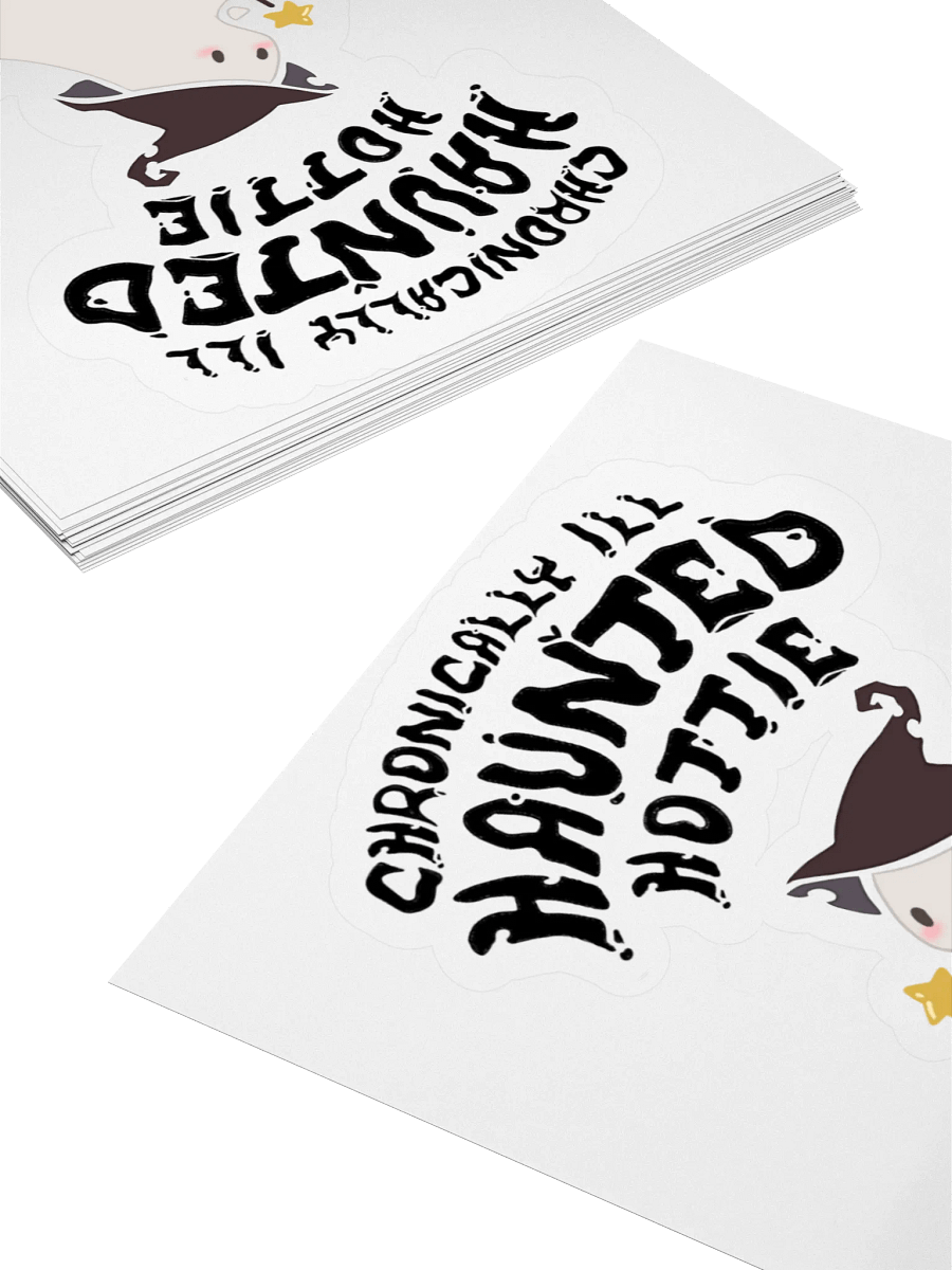 Chronically ill Haunted Hottie Sticker product image (4)