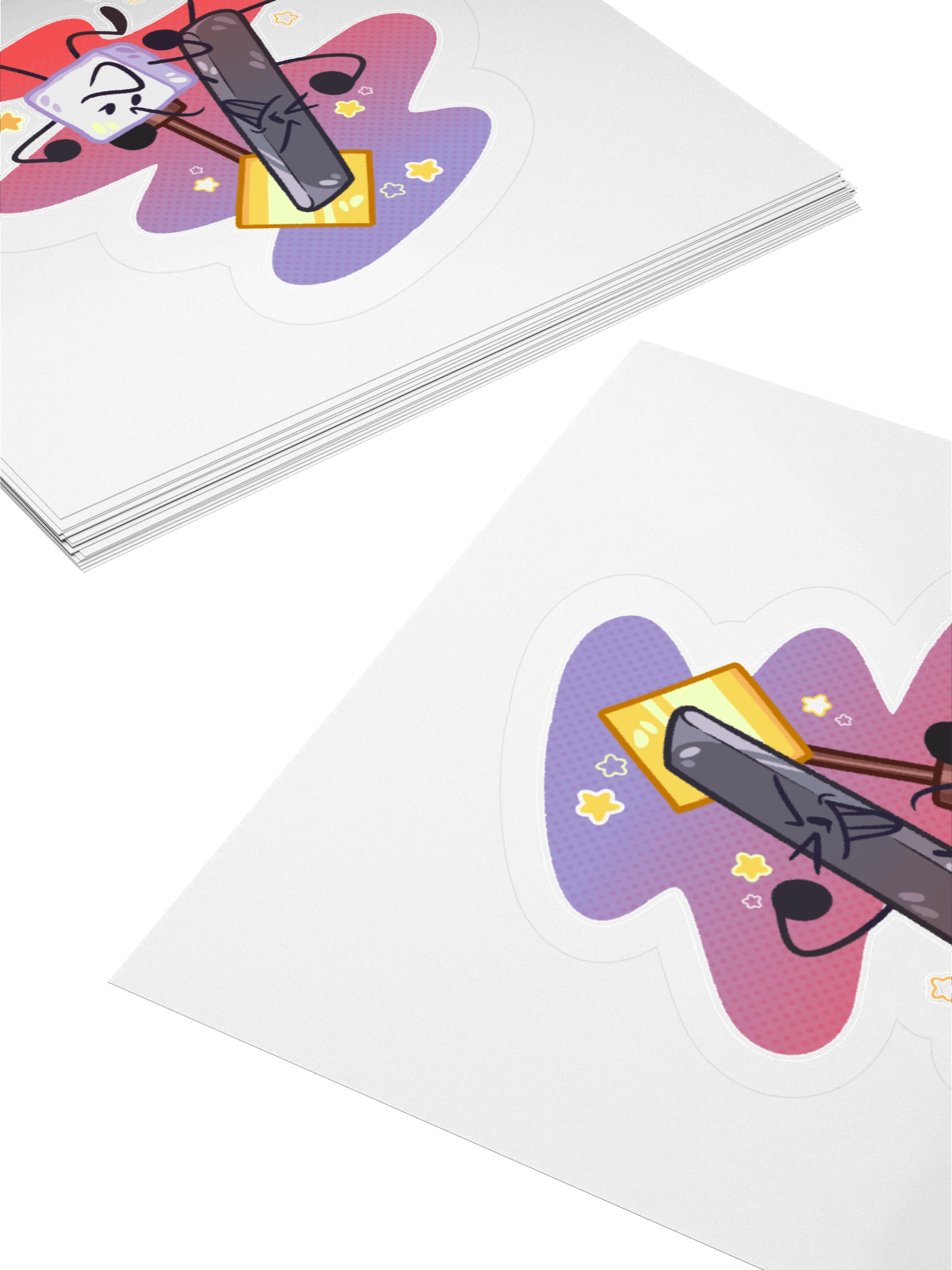 John & Snowy Sticker product image (12)