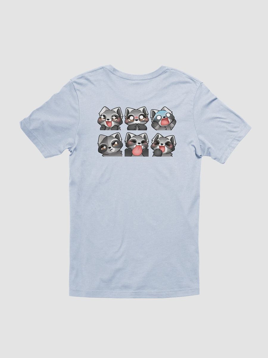 Raccoon emote t-shirt product image (12)