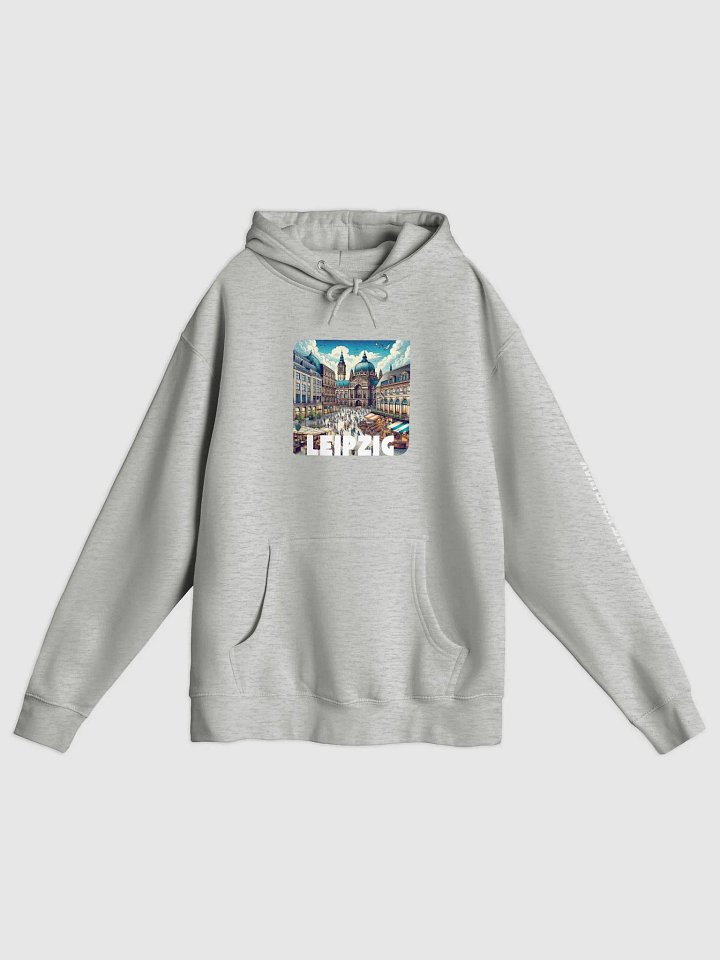 MAKE YOUR MARK Unisex Premium Hoodie | AI Design Leipzig city Germany product image (2)