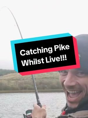 Nothing better than catching #pike whilst I'm live on the bank, and sharing it with my fishing community!  #pikefishing #lurefishing #fishing 