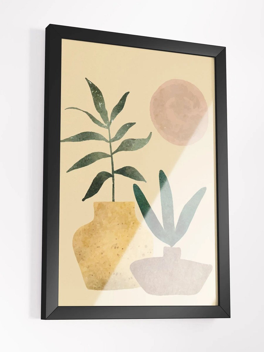 Ethereal Botanical Harmony Framed Poster product image (13)