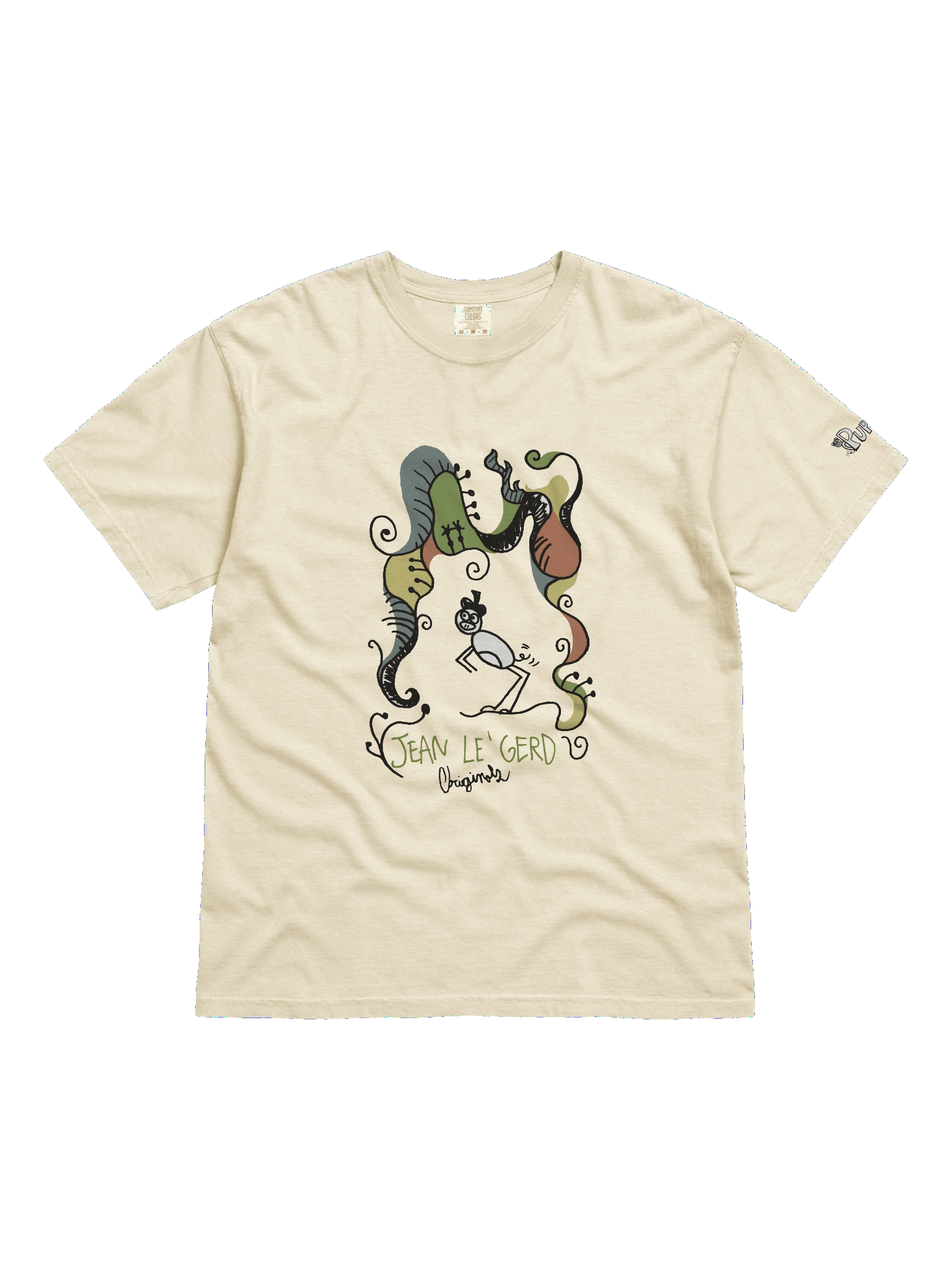 'Jean Le'Gerd' Pupsies! Heavyweight T-Shirt product image (1)