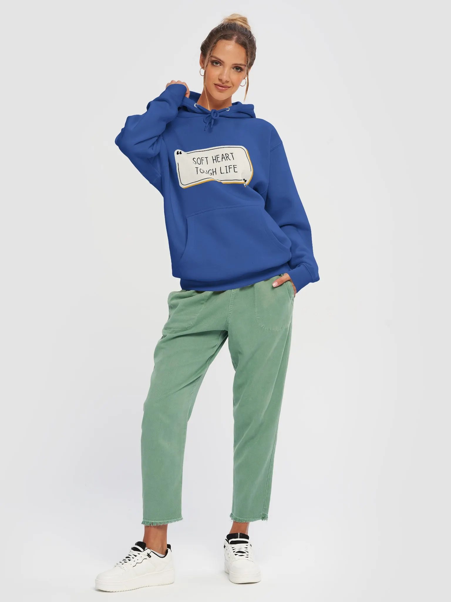 Soft Heart Tough Life Premium Hoodie product image (5)