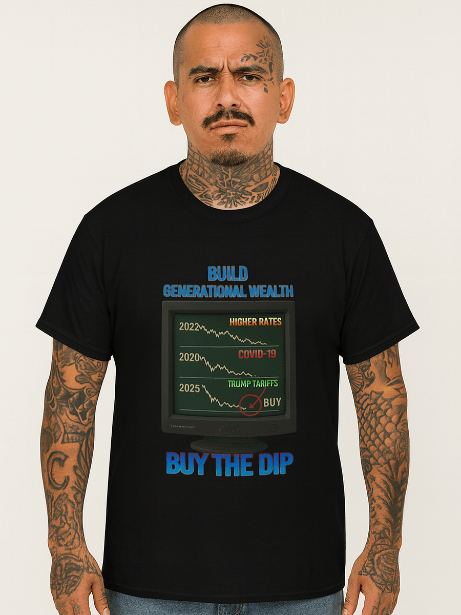 Build Generational Wealth Tee – "Buy the Dip" CRT Edition product image (1)