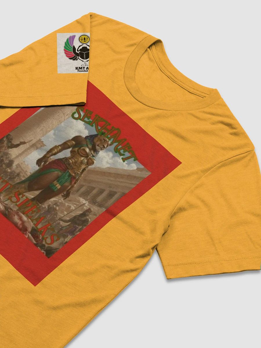 KMT SPEAKS - SEKHMET (Limited Edition KMT Asen T-Shirt) product image (3)