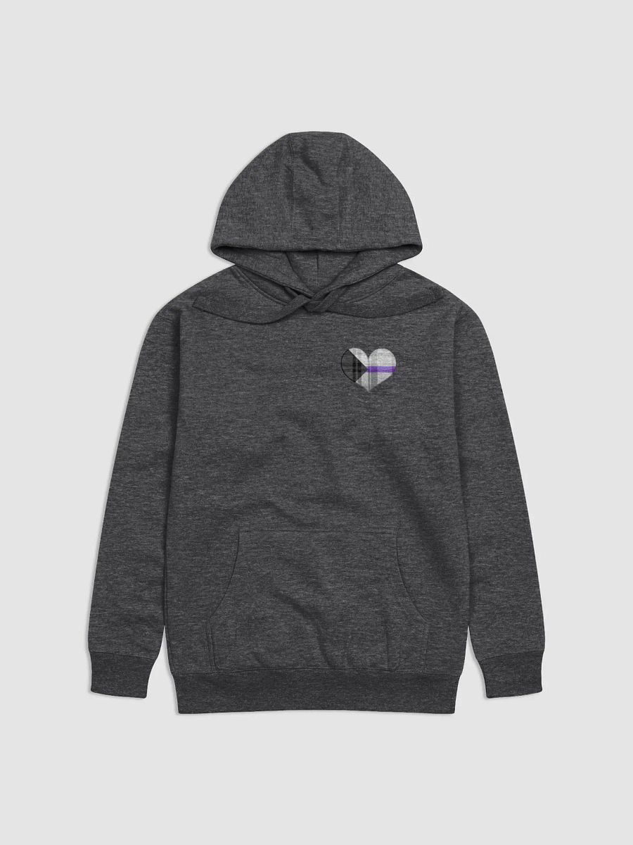 Flannel Heart Hoodie - DemiPride product image (1)