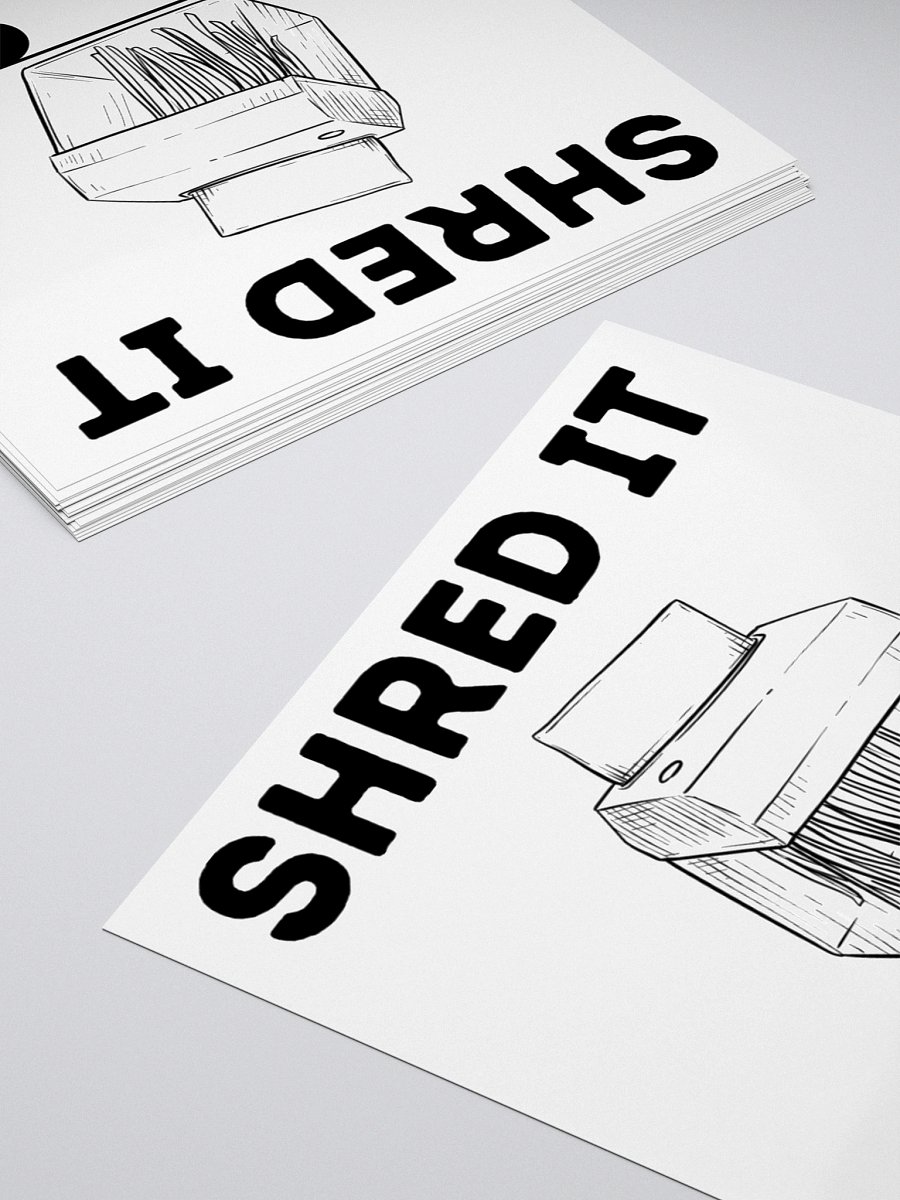 Shredder Sticker product image (4)