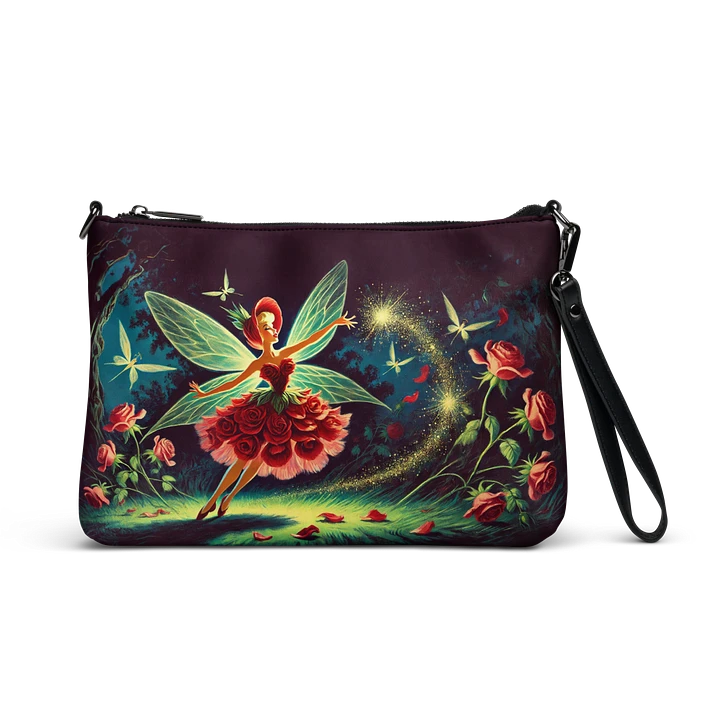 Enchanted Red Rose Fairy Crossbody Bag - Fairytale Purse product image (1)